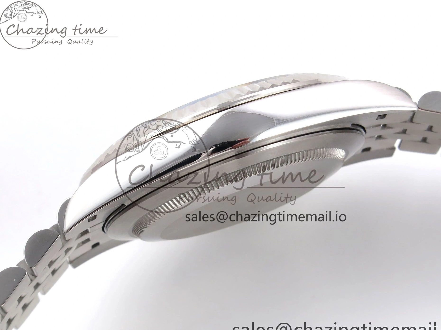 Best White 41 EWEF 126334 Jubilee Edition Dial DateJust A3235 on Bracelet Silver 1224